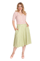 CANDY TEA SWING SKIRT Green