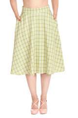 CANDY TEA SWING SKIRT Green