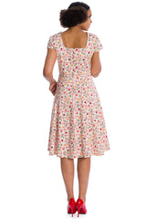 Banned Retro Country Cherry Brigitte Fit and Flare Dress