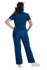 Banned Retro Cadillac Queen Denim Playsuit