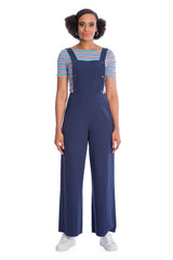 Banned Retro Navy Starboard Playsuit