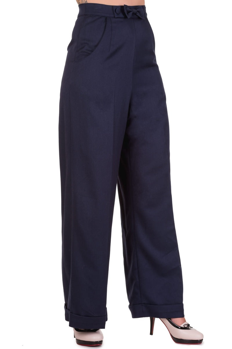HIDDEN AWAY WIDE LEG TROUSERS