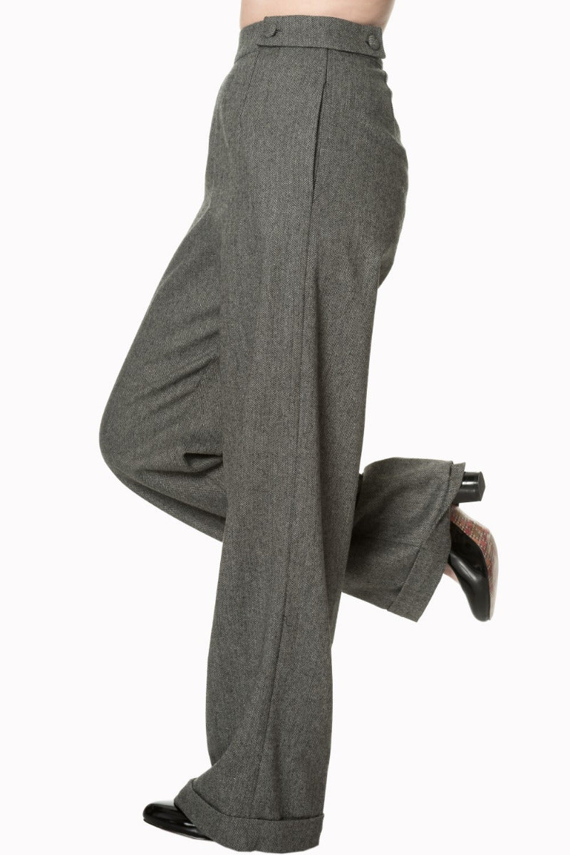 LADY LUCK WIDE LEG TROUSER