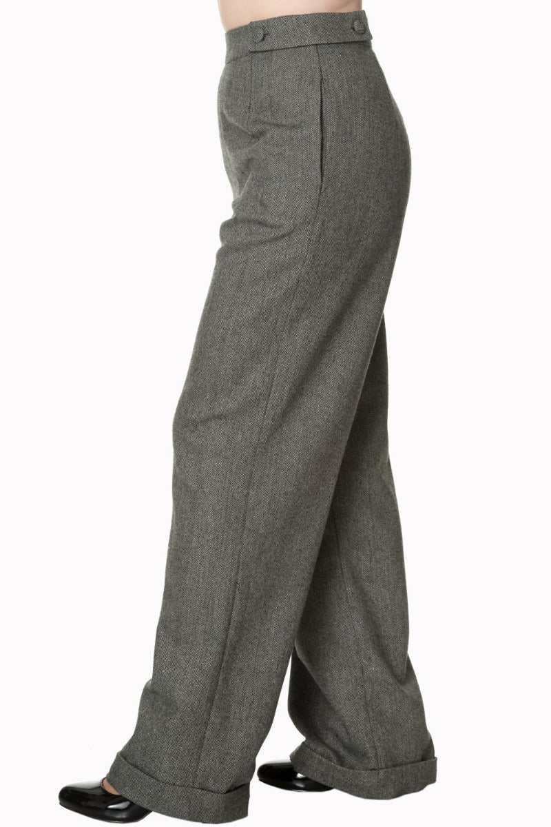 LADY LUCK WIDE LEG TROUSER