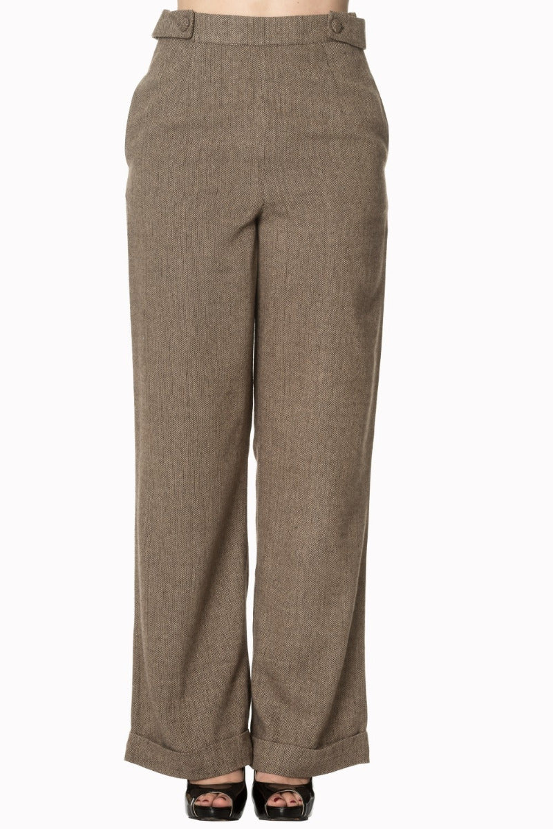 LADY LUCK WIDE LEG TROUSER