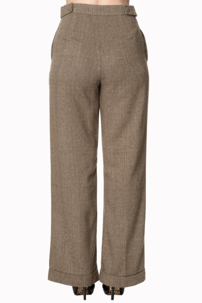LADY LUCK WIDE LEG TROUSER