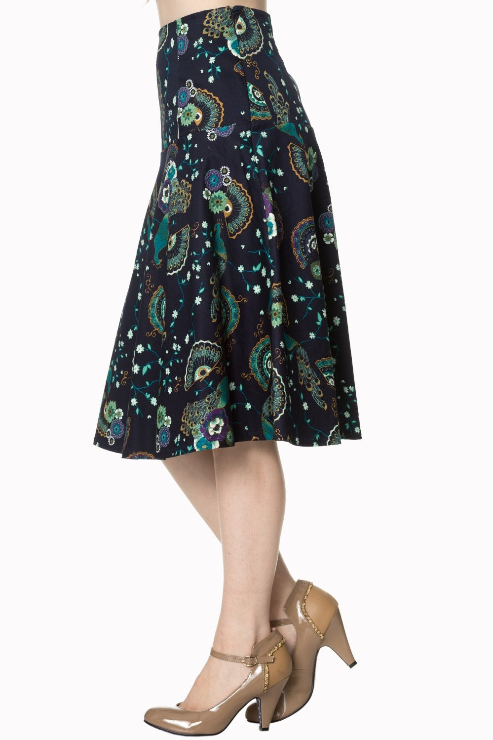 PROUD PEACOCK SKIRT