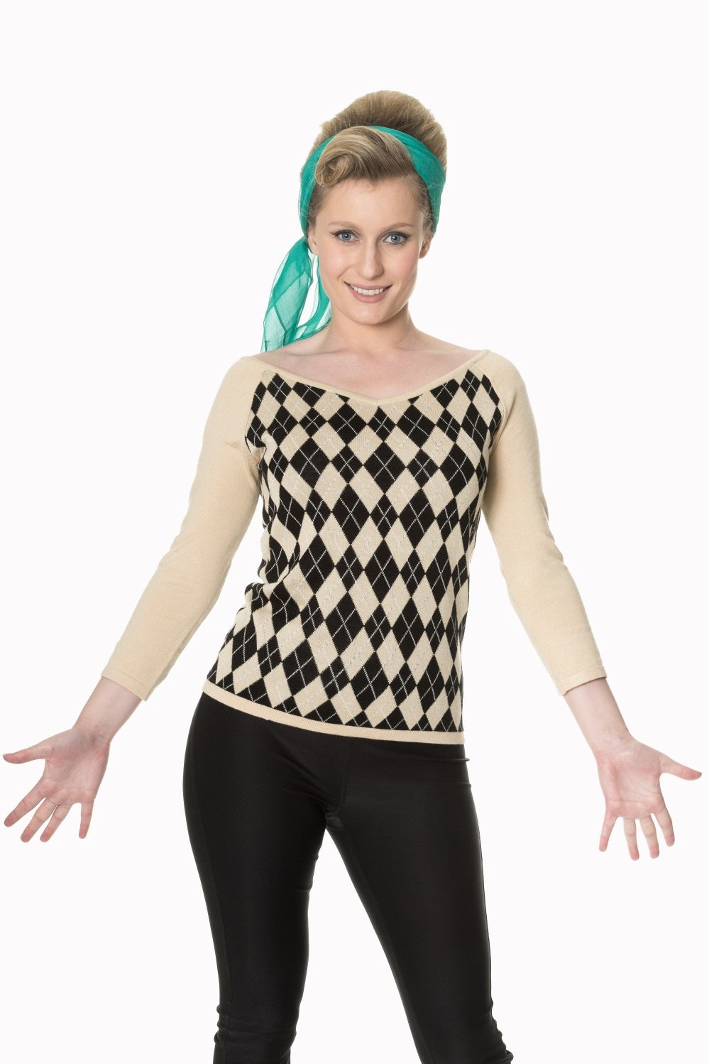 GREAT HEIGHTS OFF SHOULDER KNIT TOP