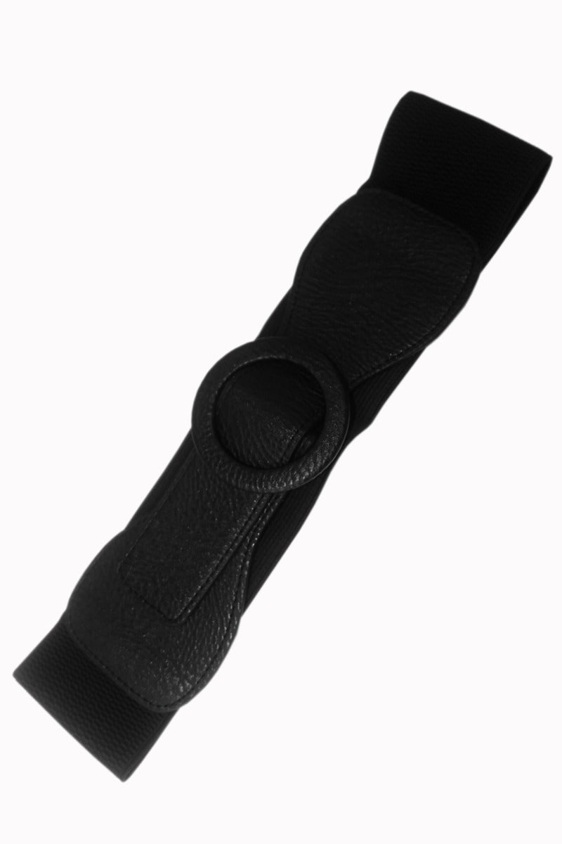 LADIES DAY OUT ROUND BUCKLE BELT