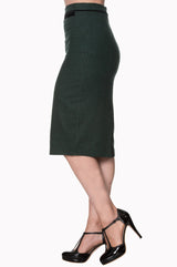SWEPT OFF HER FEET PENCIL SKIRT