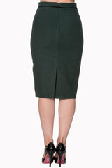 SWEPT OFF HER FEET PENCIL SKIRT