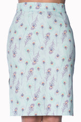 PEACOCK PENCIL SKIRT