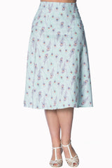 PEACOCK A-LINE SKIRT