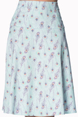 PEACOCK A-LINE SKIRT