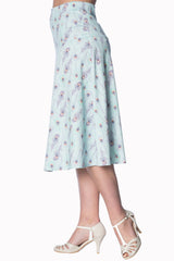 PEACOCK A-LINE SKIRT