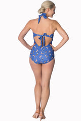 DIVE IN HALTERNECK SWIMSUIT