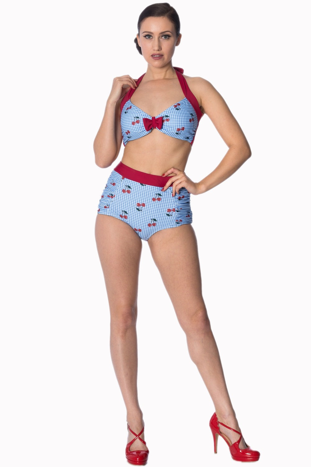 CHERRY LOVE BIKINI BOTTOMS