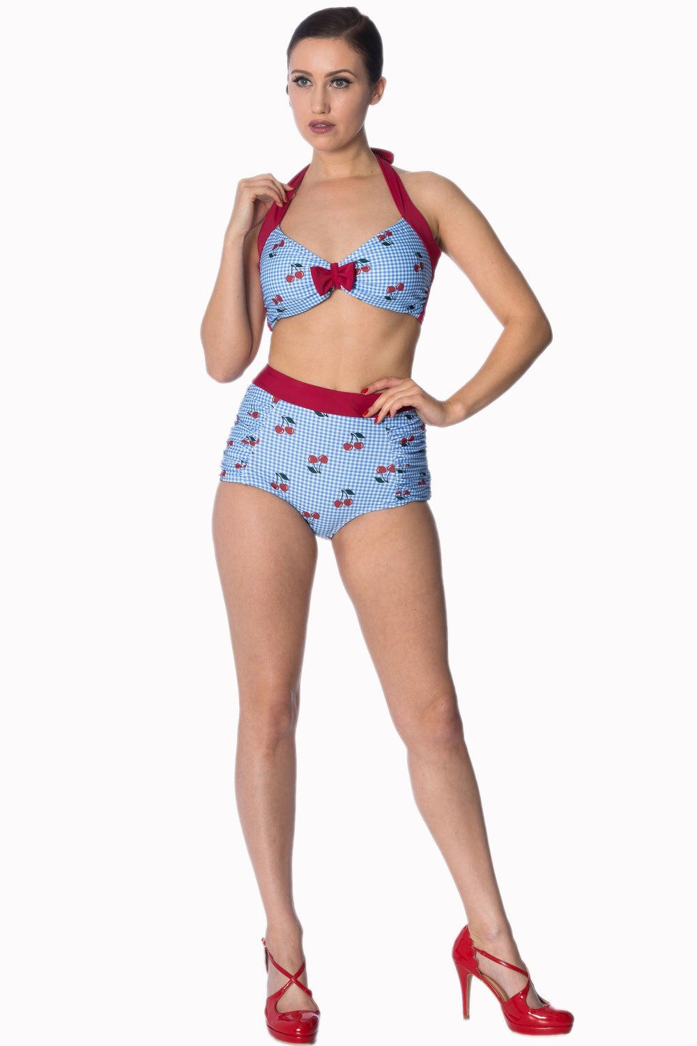 CHERRY LOVE BIKINI BOTTOMS