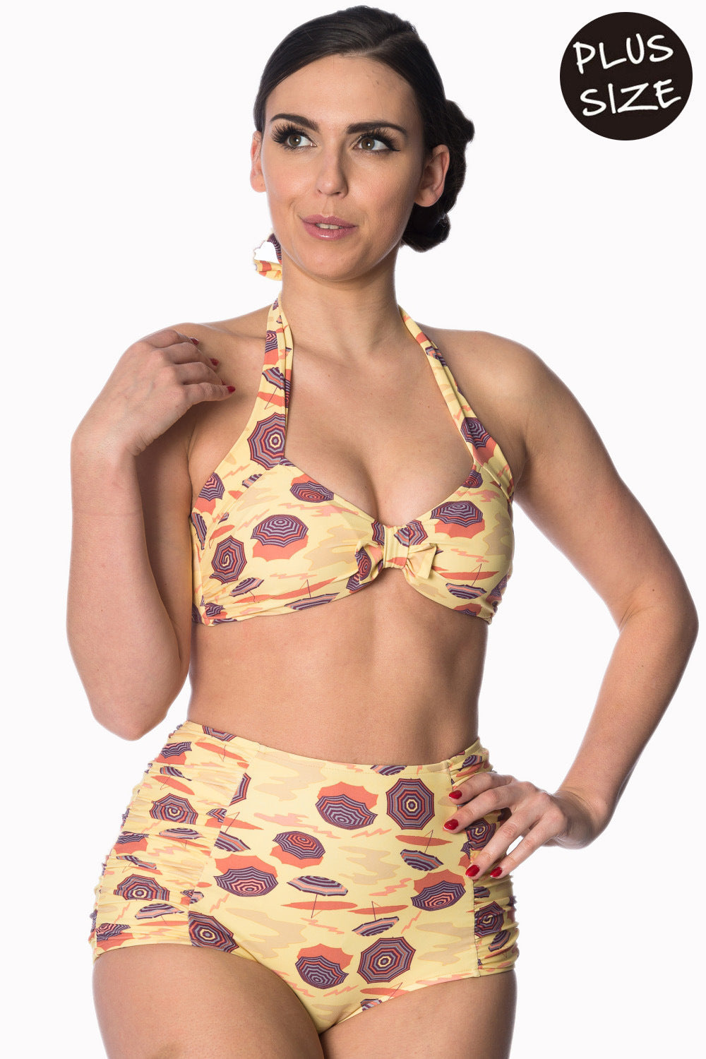 PARASOL HALTERNECK BIKINI BOTTOMS