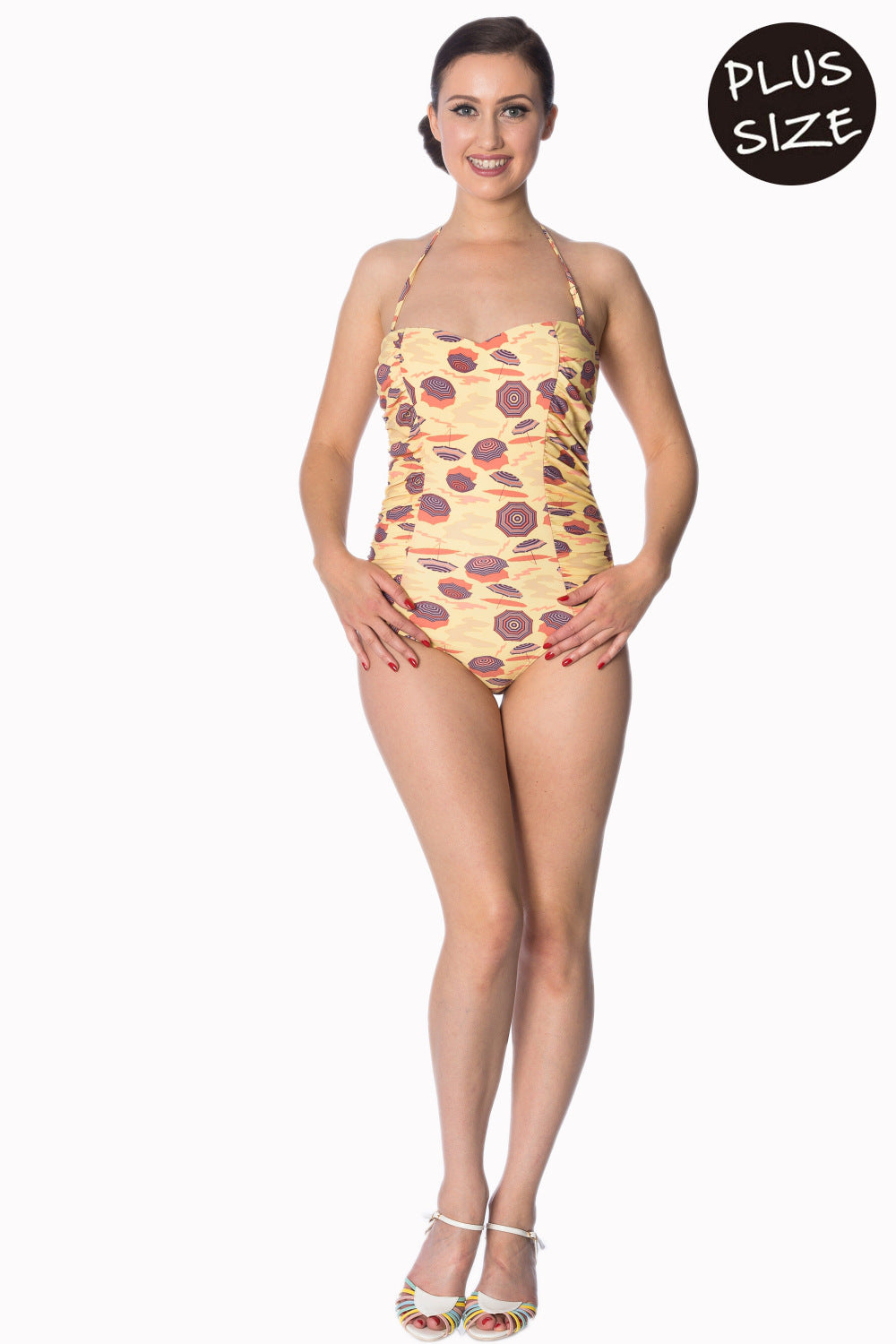 PARASOL RUCHING SWIMSUIT