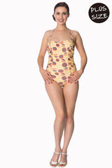 PARASOL RUCHING SWIMSUIT