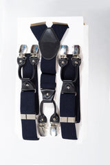 NAVY ROCKABILLY BRACES