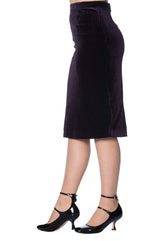 VERA VELVET SKIRT