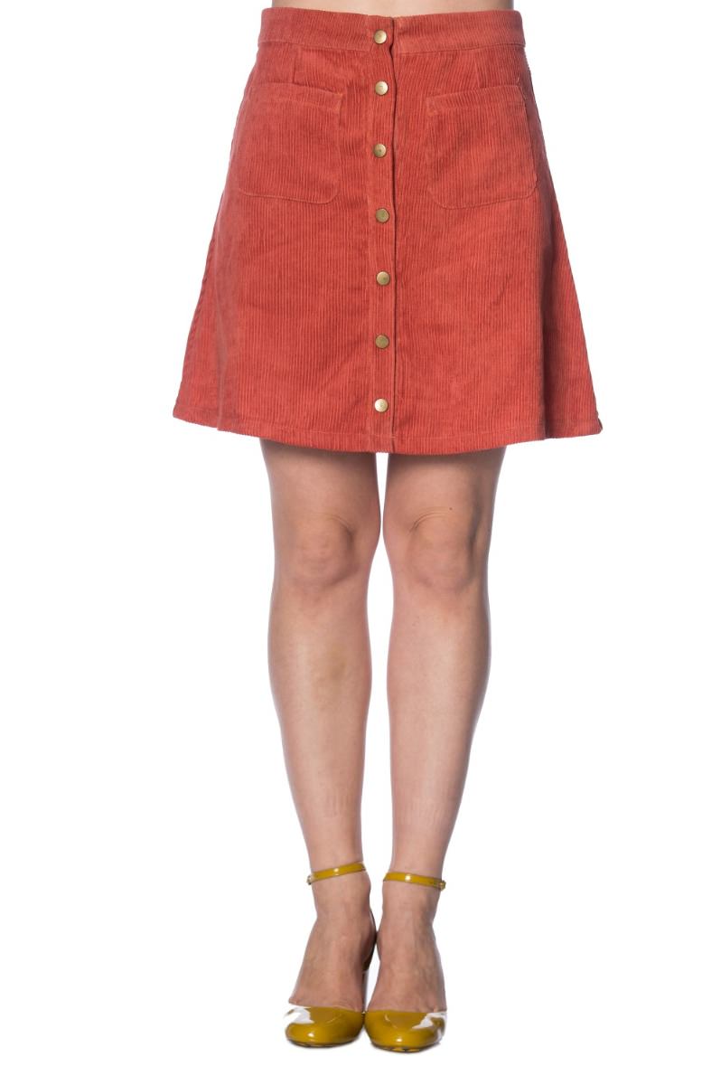 ERICA CORD SKIRT
