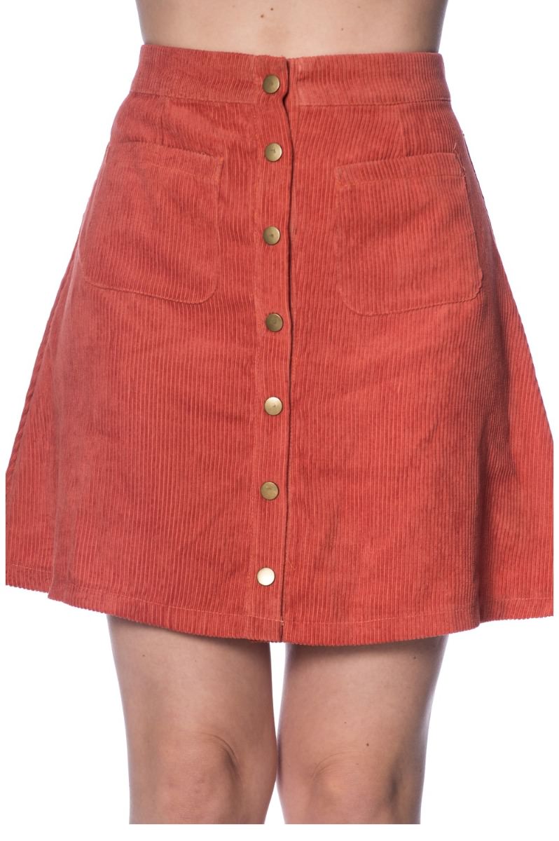 ERICA CORD SKIRT