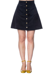 ERICA CORD SKIRT
