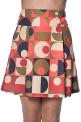 GEO CIRCLES SKIRT