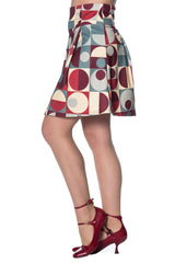 GEO CIRCLES SKIRT