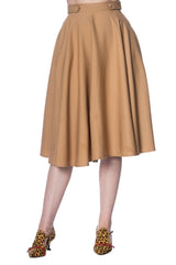 Banned Retro 1950's Di Di Swing Skirt With Pockets