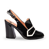 HABANA SLINGBACK BLOCK HEELS