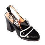 HABANA SLINGBACK BLOCK HEELS