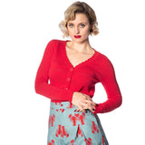 POINTELLE CARDIGAN