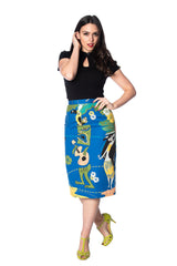 TIKI PENCIL SKIRT