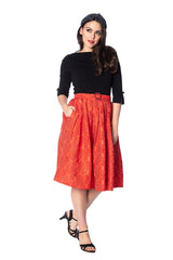FLORIDA JACQUARD SKIRT