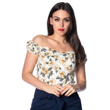 BEACH BABE OFF THE SHOULDER TOP
