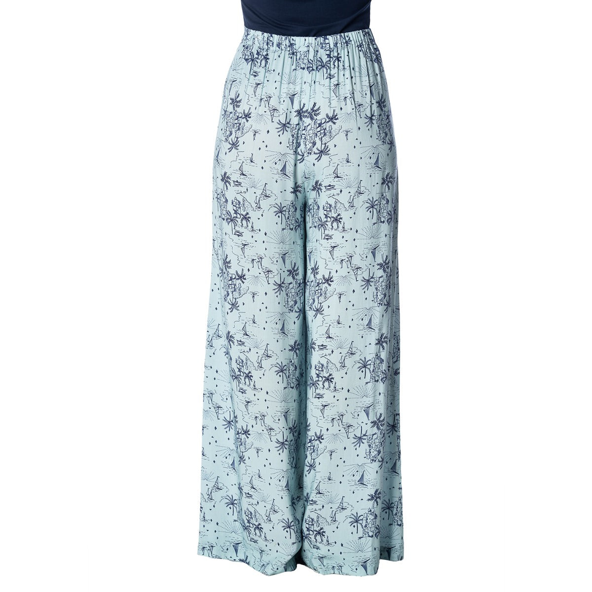 SANTORINI DREAMS PALAZZO PANTS