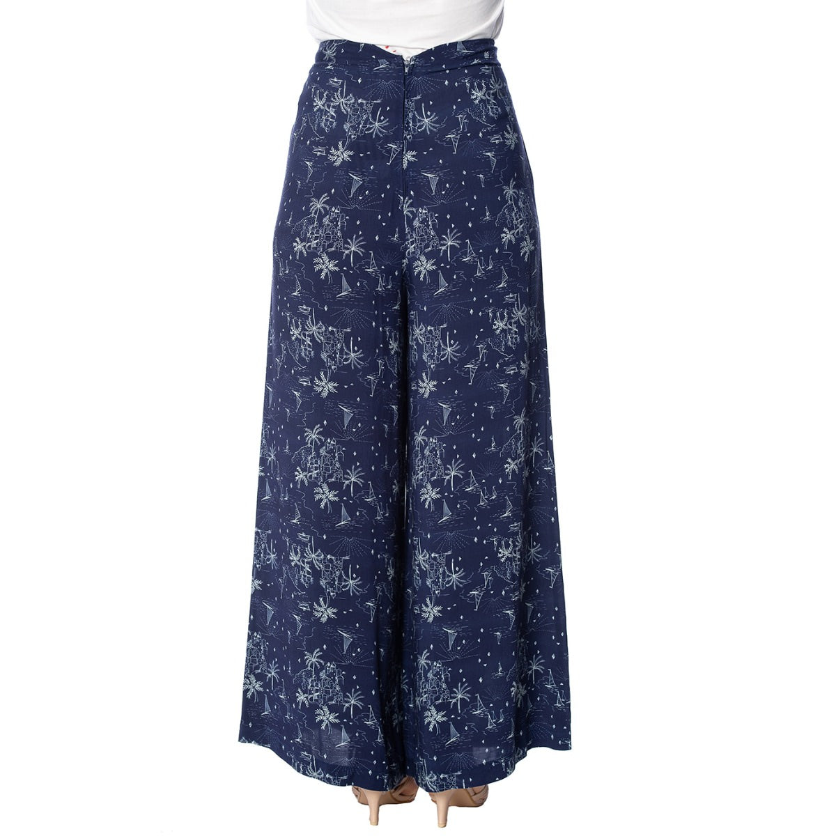 SANTORINI DREAMS PALAZZO PANTS