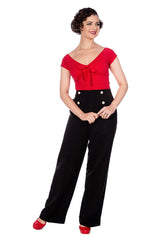 ADVENTURES AHEAD BUTTON TROUSER