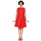 FLORIDA JACQUARD DRESS