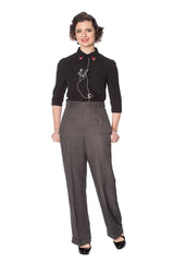 BUTTON TROUSER