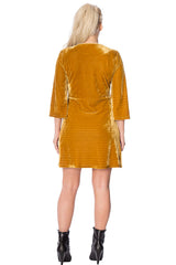 60'S VELVET DRESS
