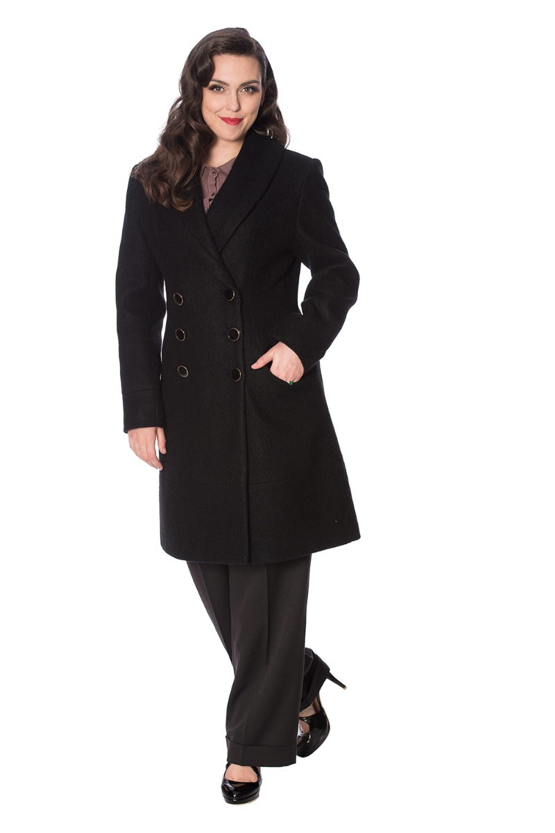 LEOPARD LADY COAT