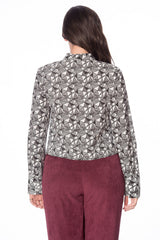 FRILL ME JACQUARD SHIRT