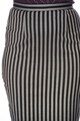 GREY LINES PENCIL SKIRT