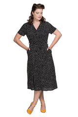 BLACK SPOT DRESS