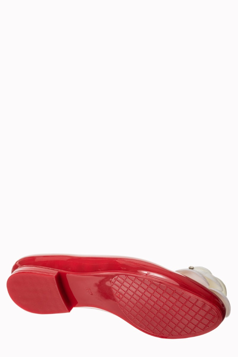 PENNIES FROM HEAVEN FLORAL BALLERINA FLATS
